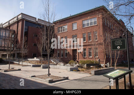 Clark Science Center am Smith College in Northampton, Massachusetts. Stockfoto