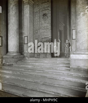 Schweizer Garde, Petersdom, Vatikanstadt, Rom, Italien Stockfoto