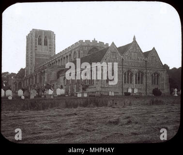Holy Trinity Church, Long Melford, Suffolk Stockfoto
