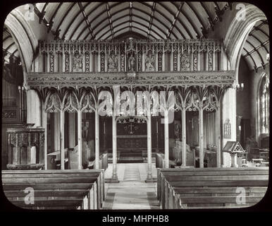 Kirche St. Mary Magdalena, Launceston, Cornwall Stockfoto