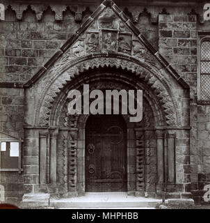 St. John the Baptist Church, Adel, Leeds, West Yorkshire Stockfoto