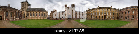 St. John College Cambridge 360 Grad Innenansicht Stockfoto