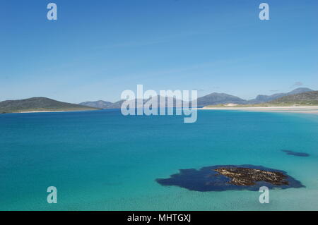 Luskentire Strand, Isle of Harris, Äußere Hebriden, Schottland Stockfoto