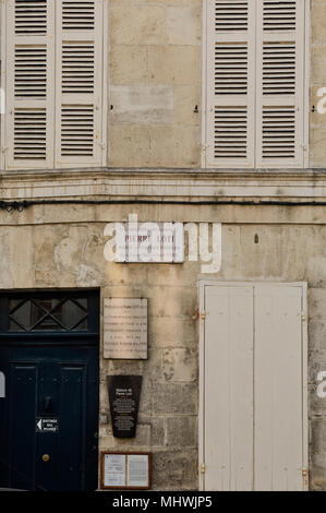 Haus von Pierre Loti, Rochefort, Charente-Maritime, Frankreich Stockfoto