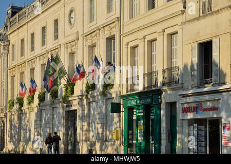 Hotel de Ville, Rochefort, Frankreich Stockfoto