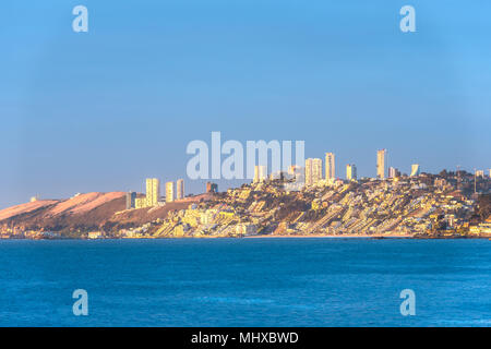 Renaca Resort Stadt Valparaiso, Chile Stockfoto