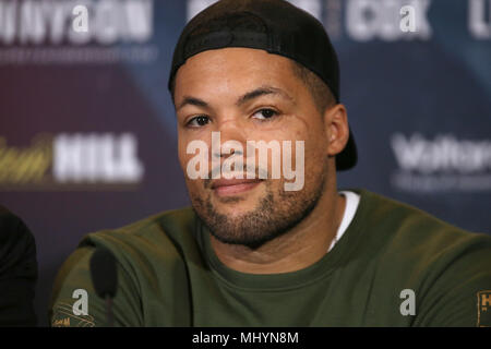 Joe Joyce während der Pressekonferenz im Park Plaza, London. Stockfoto