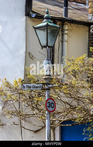 Schön und wünschenswert Dorf viel High Street hadham Hertfordshire, Herts, England. uk, gb Stockfoto