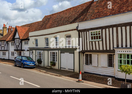 Schön und wünschenswert Dorf viel High Street hadham Hertfordshire, Herts, England. uk, gb Stockfoto