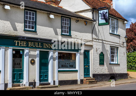 Schön und wünschenswert Dorf viel High Street hadham Hertfordshire, Herts, England. uk, gb Stockfoto