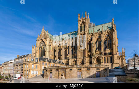 Kathedrale Saint-Étienne de Metz - Lothringen, Frankreich Stockfoto