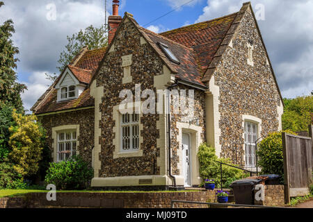 Schön und wünschenswert Dorf viel High Street hadham Hertfordshire, Herts, England. uk, gb Stockfoto