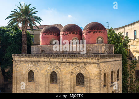 Palermo, Sizilien, San Cataldo Kirche Stockfoto