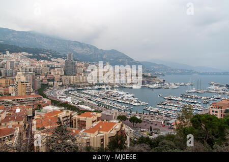 Port Hercules, La Condamine, Monte Carlo in Monaco Stockfoto