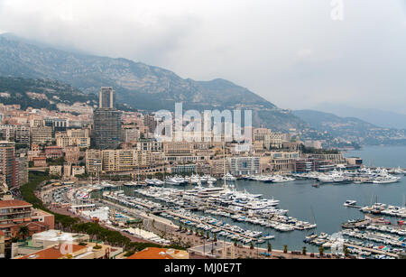 Port Hercules, La Condamine, Monte Carlo in Monaco Stockfoto