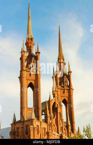 Die Türme der Katholischen Kirche in Samara Stockfoto