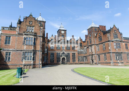 Aston Hall, einem jakobinischen Stil Herrenhaus Besucherattraktion in Aston, Birmingham, Großbritannien Stockfoto