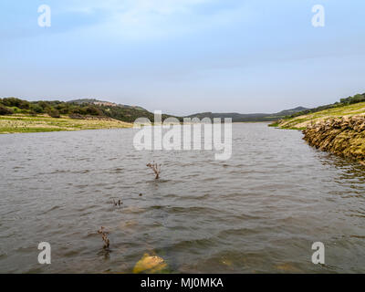 See Lago del Temo nahe Dorf Monteleone Roca Doria auf Sardinien Insel Stockfoto