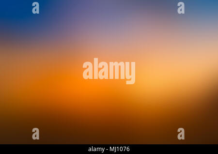 Blur bunten Orangen Hintergrund lila gelb blau grün Farbe grundfarben Farbe Theorie Stockfoto