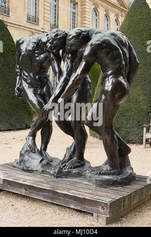 Rodin-Museum in Paris Stockfoto