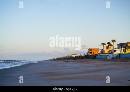 Ein Blick auf Flagler Beach, Florida USA Stockfoto