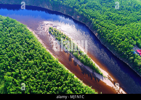 Die größere hinggan Berge der Provinz Heilongjiang Stockfoto