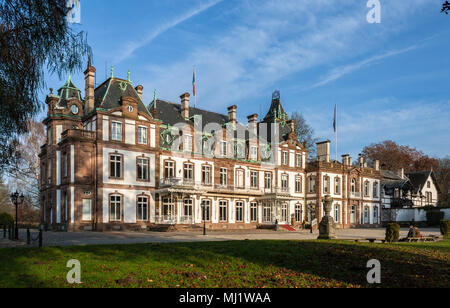 Château (Schloss) de Pourtales in Robertsau in der Nähe von Straßburg, Alsa Stockfoto