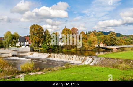 Kaskade am Fluss Kinzig im Schwarzwald. Deutschland - Stockfoto