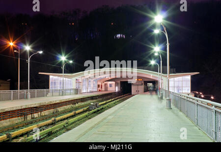 Dnjepr U-Bahn Station Stockfoto