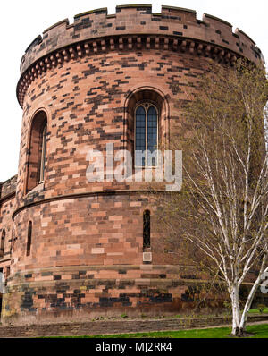 Carlisle Castle Carlisle, Großbritannien Stockfoto