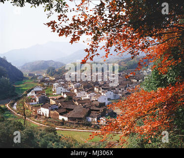 Jiangxi wuyuan shicheng ist funkelnd Stockfoto