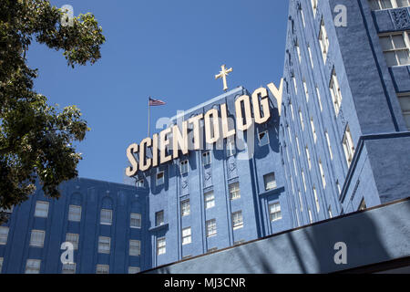 Scientology Gebäude, wenig Armenien, Hollywood, Kalifornien, USA Stockfoto