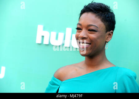 New York, USA. 02 Mai, 2018. Samira Wiley an der Hulu Upfront Präsentation 2018 La Sirena. New York, 02.05.2018 | Verwendung der weltweiten Kredit: dpa/Alamy leben Nachrichten Stockfoto