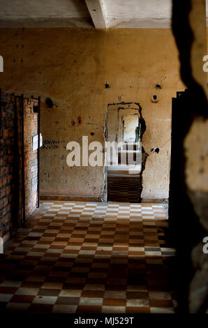 Gebäude in Siem Reap, Kambodscha. Diese Stadt ist wie ein Tor zum Angkor Region bekannt. Stockfoto