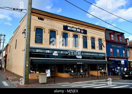 Mission BBQ Restaurant in Annapolis, MD, USA Stockfoto