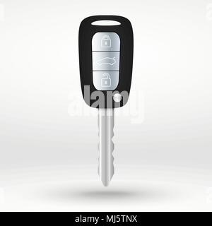 Car key Vektor-illustration isoliert Stock Vektor
