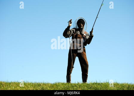 Fischer, STILE FÜR DAS PUBLIKUM, IN VOLLEM GANG. Stockfoto