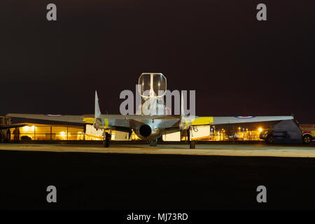 De Havilland Vampire T11 WZ507, G-VTII, Stockfoto