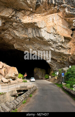 Die Jenolan Höhlen und Tunnels Stockfoto