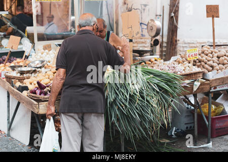 Palermo, Ballarò Markt, Sizilien, Italien Stockfoto