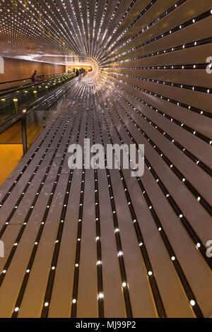 Multiversum, LED-Installation, Leo Villareal, 2008, zwischen Ost und West Builldings, National Gallery, Washington DC, USA, Nordamerika Stockfoto