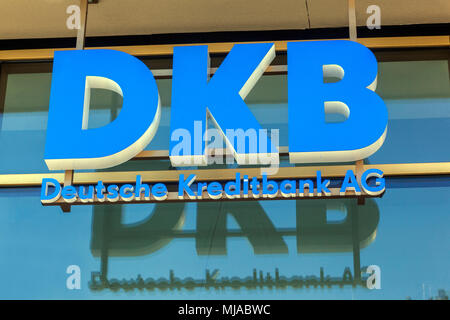 DKB-Logo, Deutsche Kreditbank AG, Deutschland, Europa Stockfoto