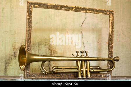Musik hat uns immer jeden Tag unseres Lebens begleitet Stockfoto