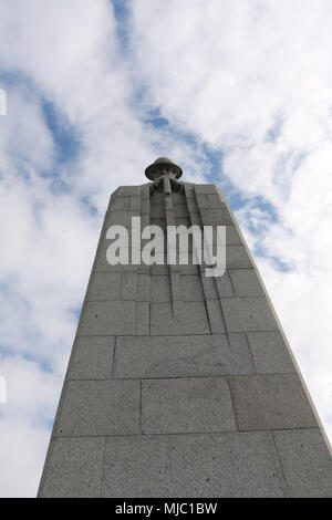 Anzac Day Vorbereitungen, die Menin-tor Belgien Stockfoto