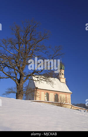 Ramsach Kapelle in Murnau am Staffelsee, Oberbayern, Bayern, Deutschland, Stockfoto