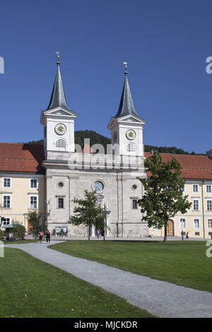 Herzogliche bayerische Brauerei der Abtei Tegernsee, Tegernsee am Tegernsee, Tegernseer Tal, Oberbayern, Bayern, Süddeutschland, Deutschland, Stockfoto