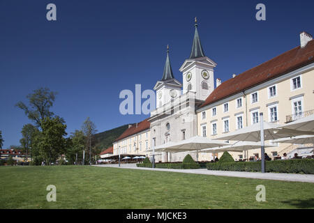 Herzogliche bayerische Brauerei der Abtei Tegernsee, Tegernsee am Tegernsee, Tegernseer Tal, Oberbayern, Bayern, Süddeutschland, Deutschland, Stockfoto