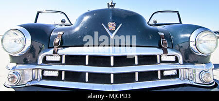 Utah, Great Salt Lake, Bonneville Speed Week, Cadillac, Antique Car Stockfoto