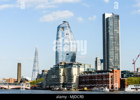 Eine Blackfriars und Shard Gebäude Stockfoto