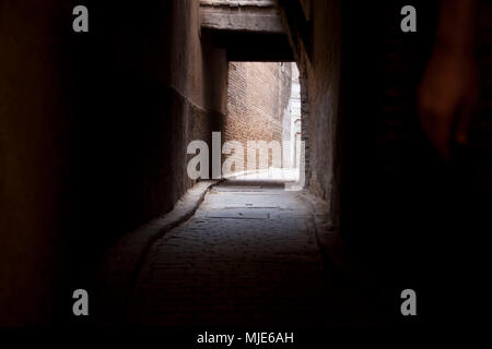 Marokko, Fes, Altstadt, Lane, Stockfoto